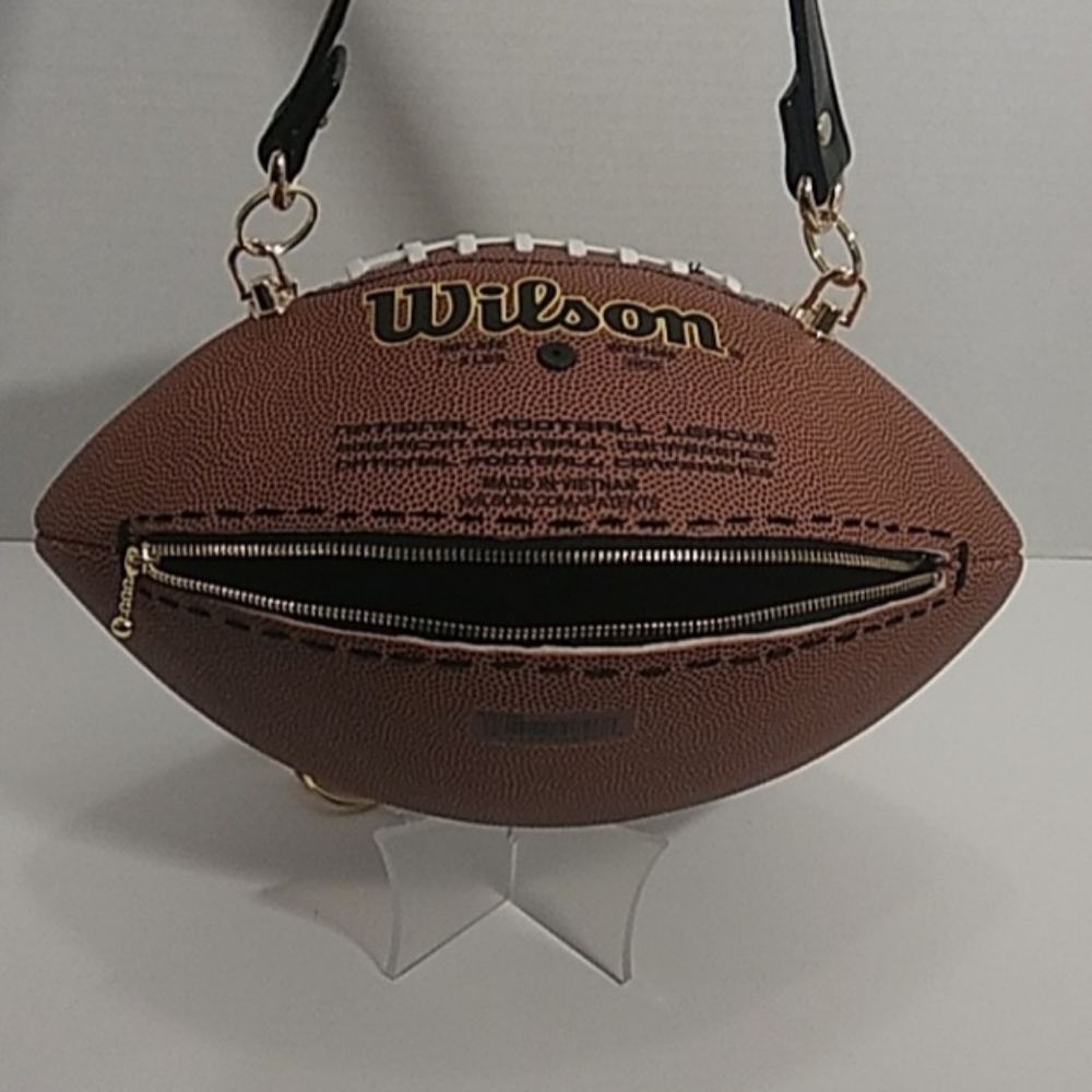 HANDMADE Football Purse (MINNESOTA VIKINGS) ๐ - Picture 15 of 17